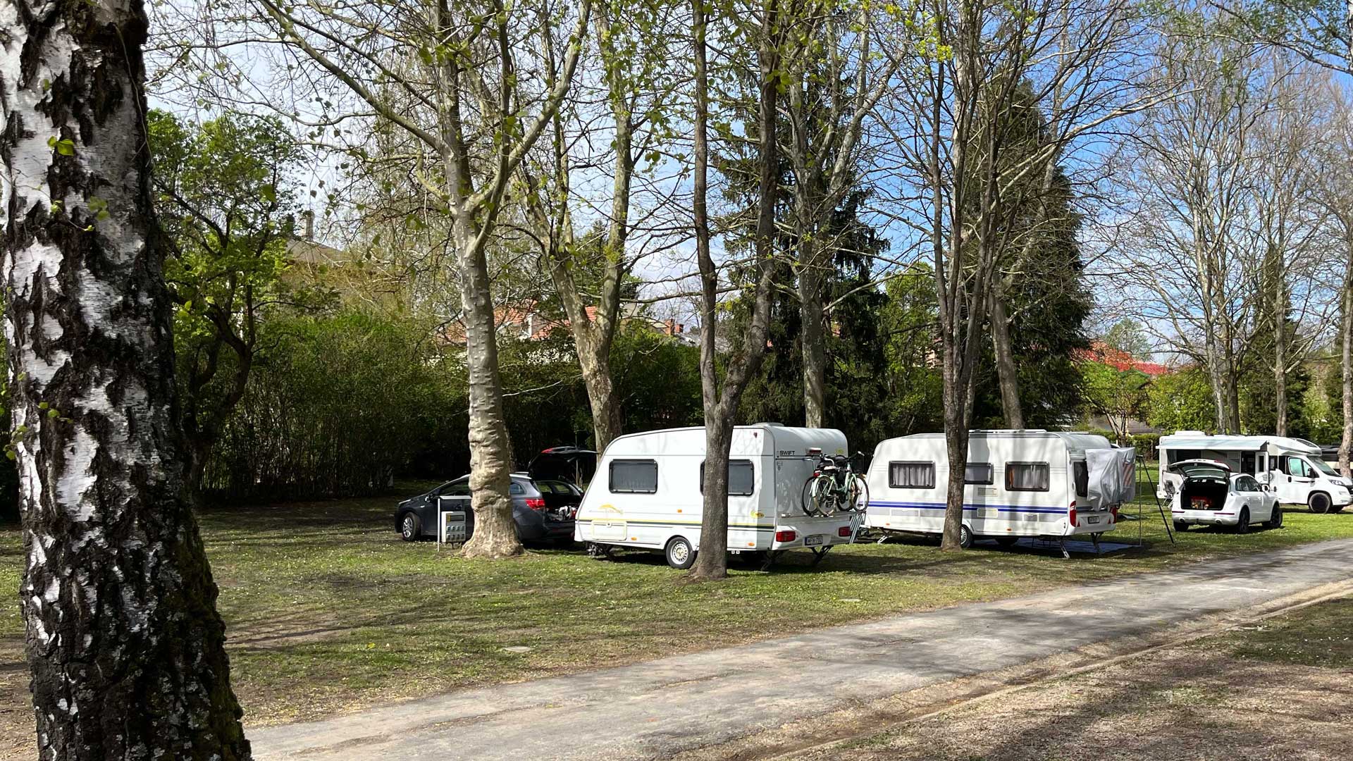 Zalakaros Unterkunft - Wohnmobil-Parzellen auf dem Thermal Camping